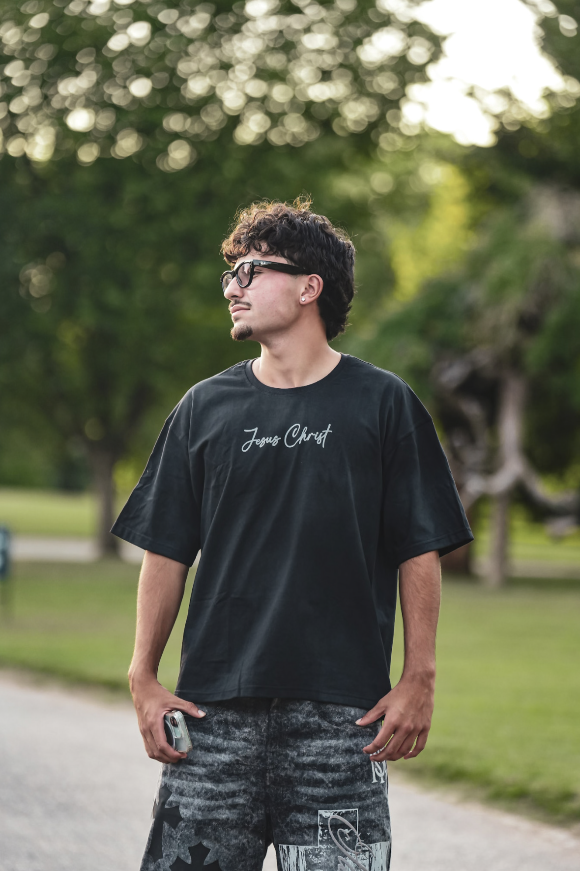 Black Worldwide Tee